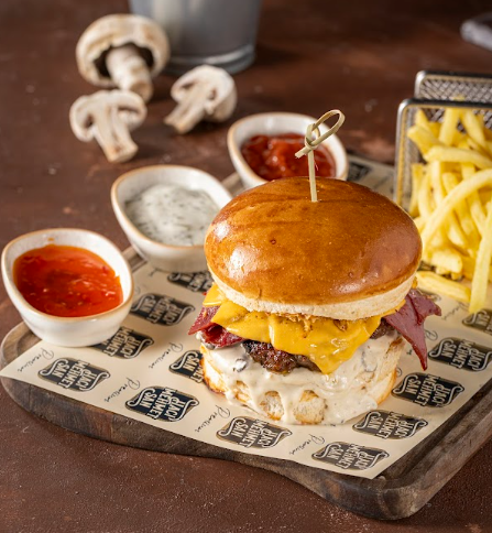 MUSHROOM BURGER
