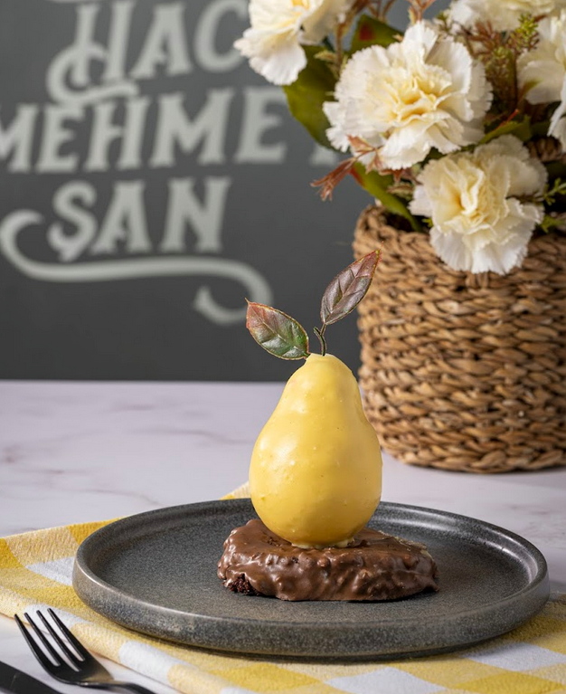 Armut Meyve Sanatı Adet Pasta